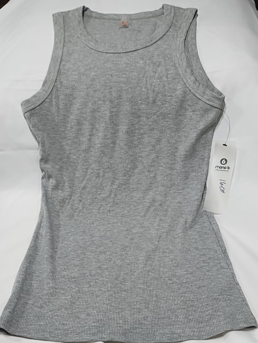Mono B NWT Gray Tank Top Size Small.